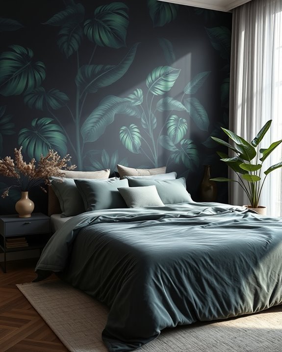 bold statement wall murals
