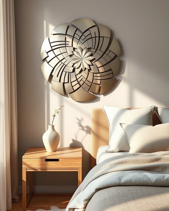 bold statement wall sculpture