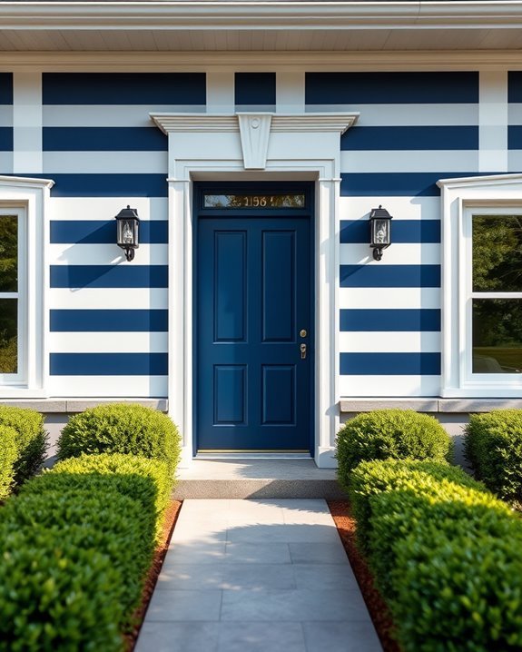 bold striped wall designs