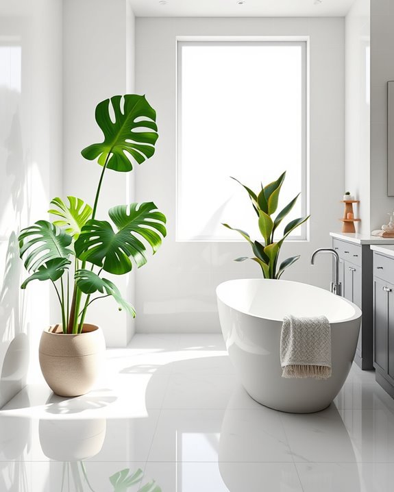 bold tropical plants enhance