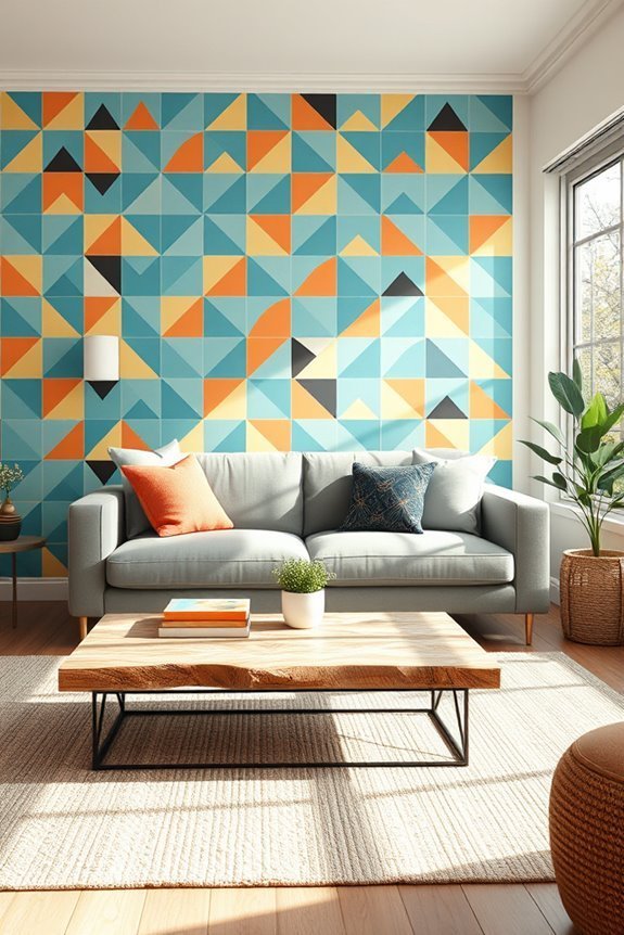bold wallpaper and decals