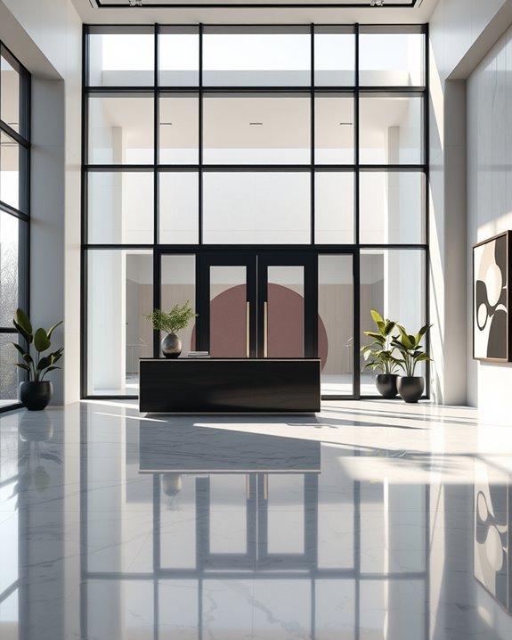 bold welcoming architectural entrance design