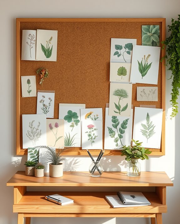 botanical bedroom design inspiration