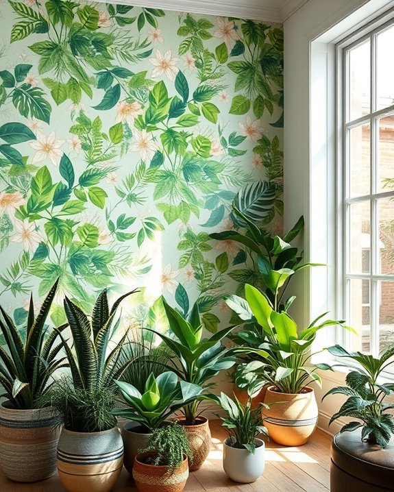 botanical pattern mixing techniques