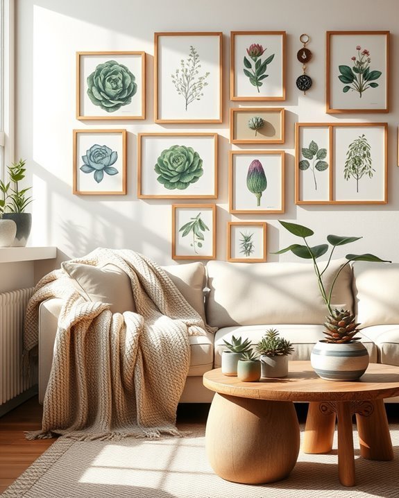 botanical prints for decor