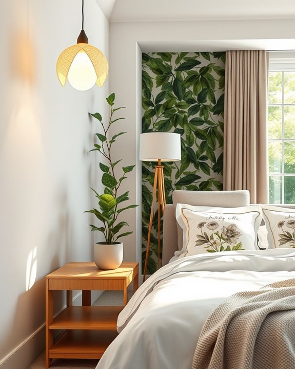 botanical themed lighting fixtures