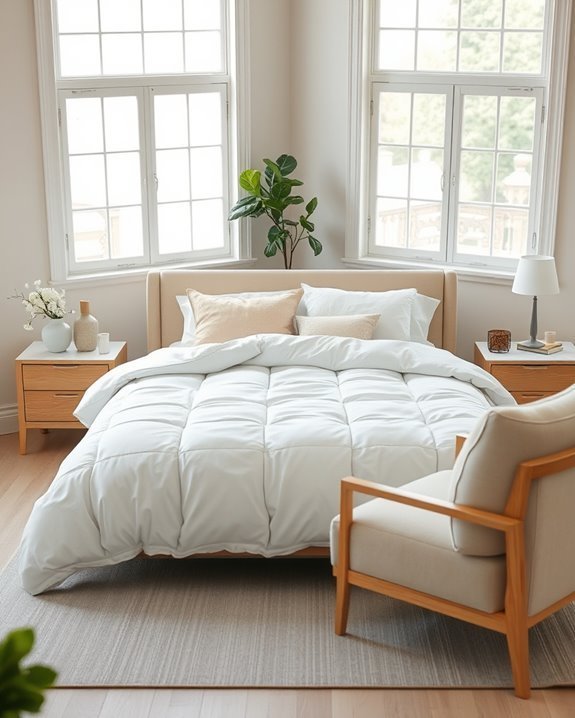 bright airy natural serene