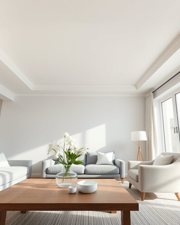 bright airy versatile ceiling