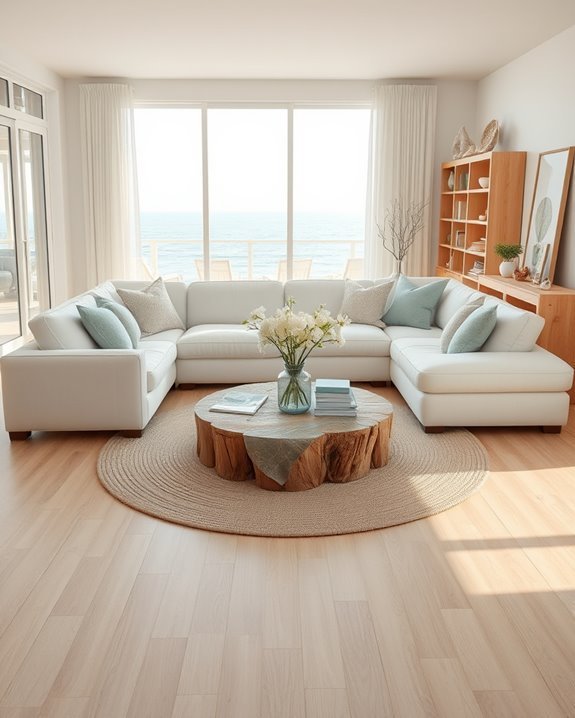 bright inviting light wood