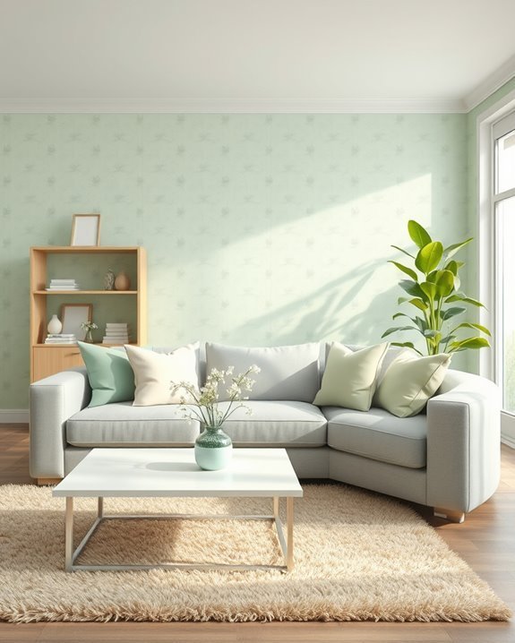 brighten spaces with green
