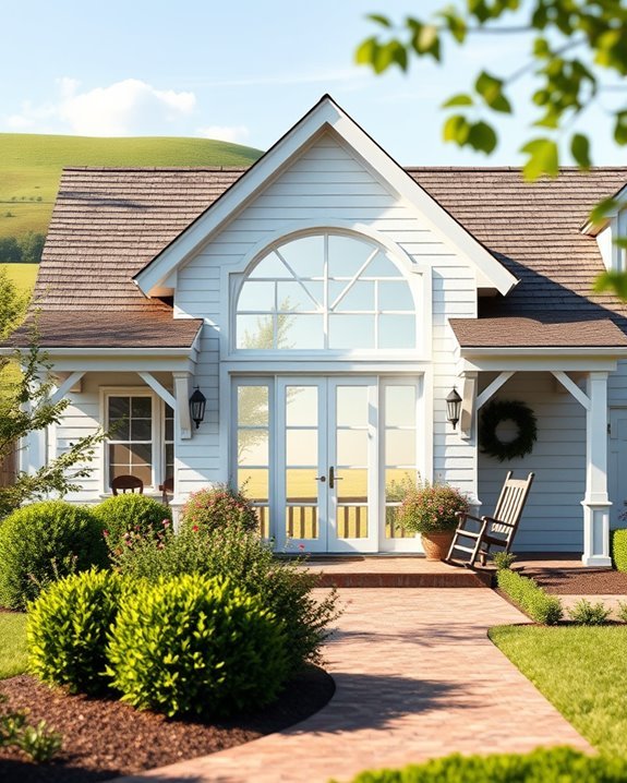 brighten with large windows