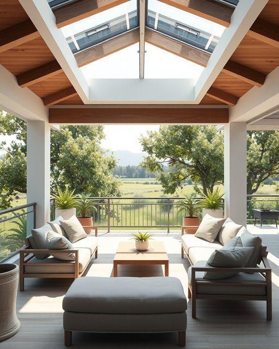brighten your balcony naturally