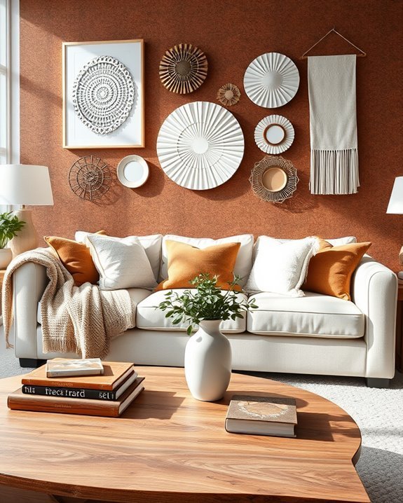 brown and white elegance