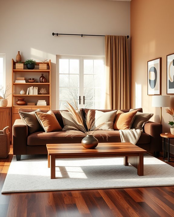 brown shades for depth