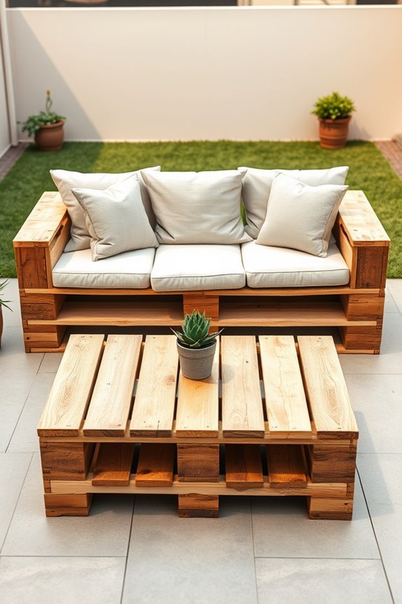 budget friendly outdoor seating