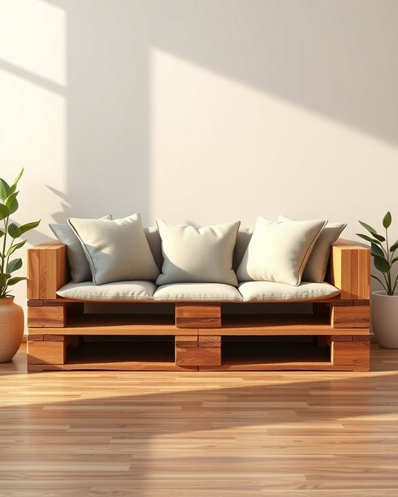budget friendly rustic seating