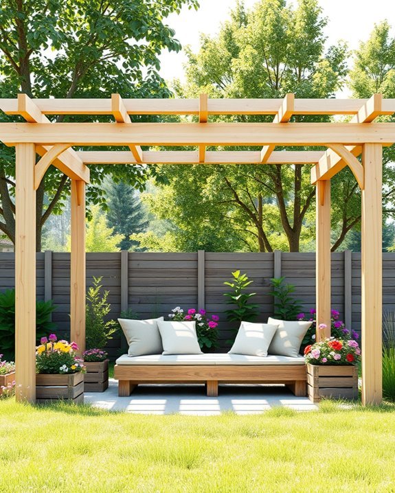 build a backyard pergola