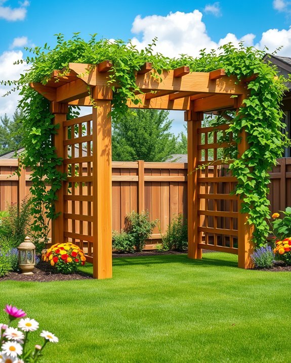 build a supportive trellis