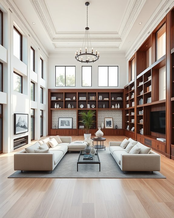 built in shelving benefits aesthetics