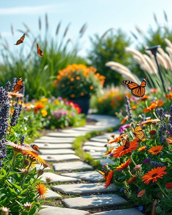 butterfly attracting nectar plants