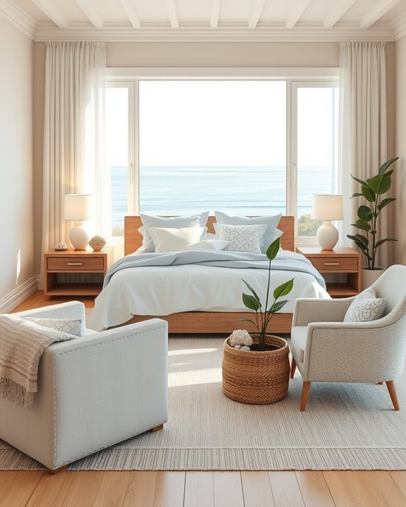 calming coastal color scheme