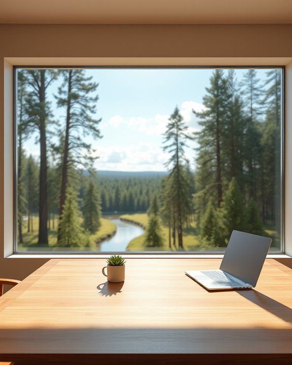 calming nature video backdrop