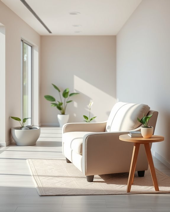 calming patient relaxation zones