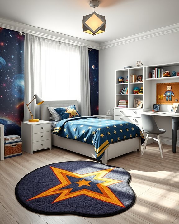 captain marvel themed decor