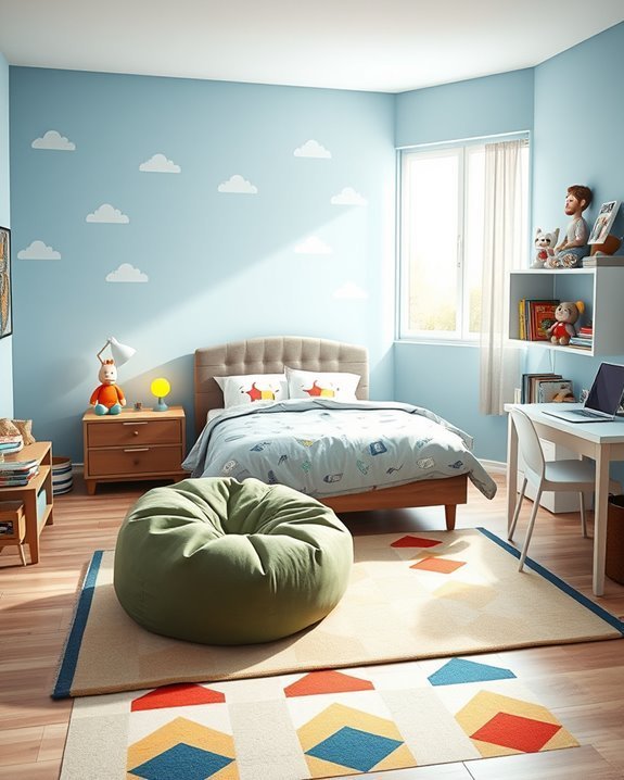 cartoon themed bedroom decor ideas