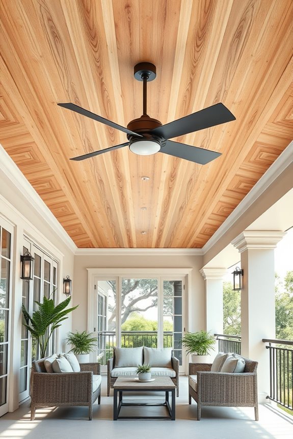 ceiling fans enhance comfort