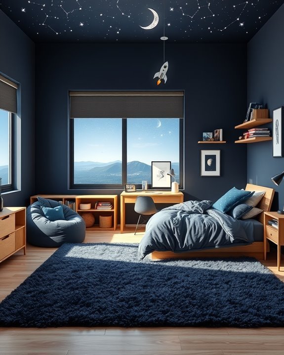 celestial wonderland bedroom theme