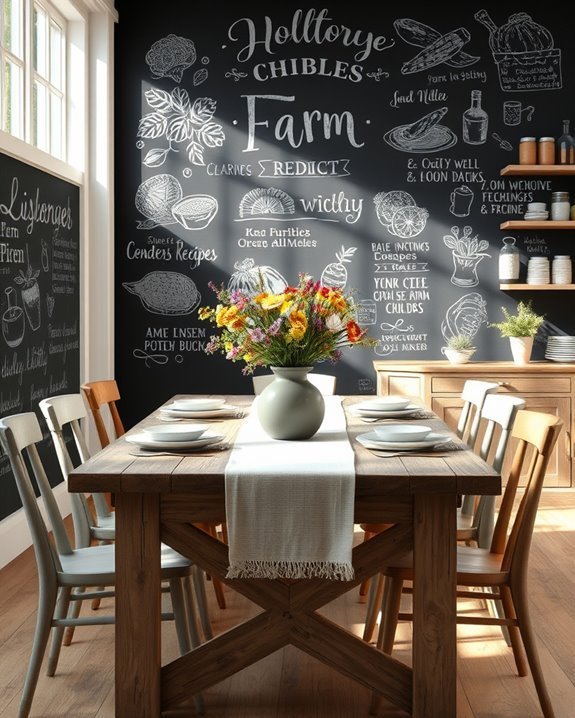 chalkboard art for decor