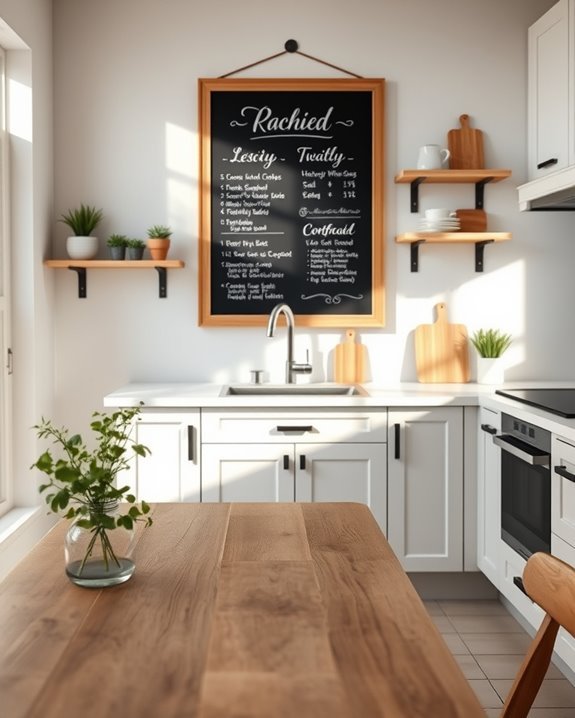 chalkboard for kitchen creativity