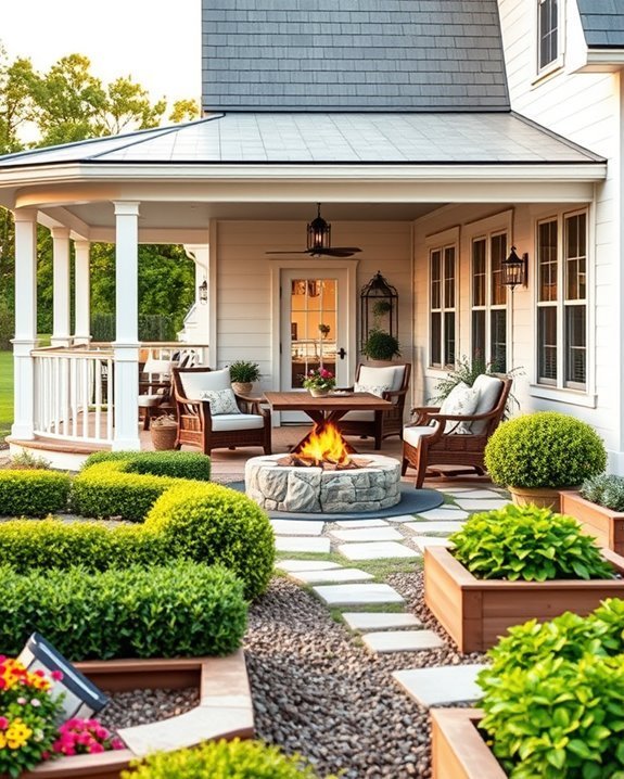 charming and functional outdoor spaces