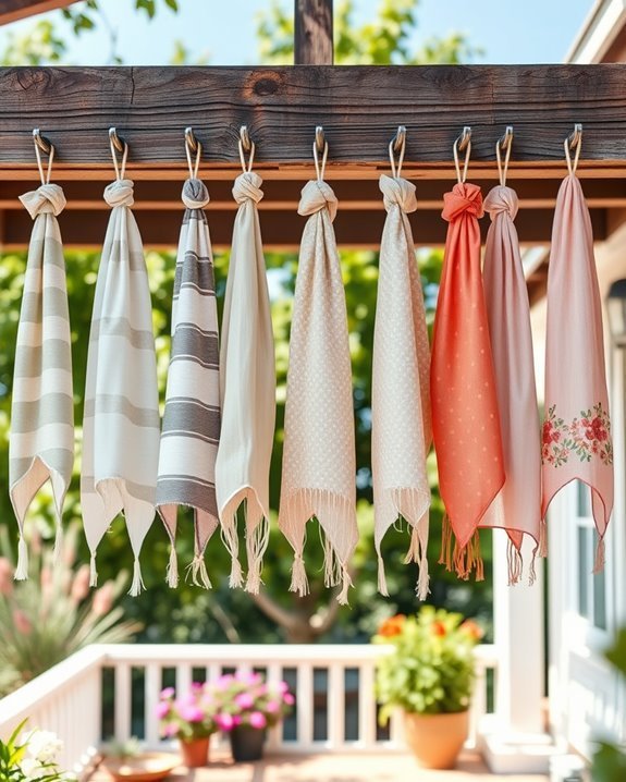 charming colorful patio decor