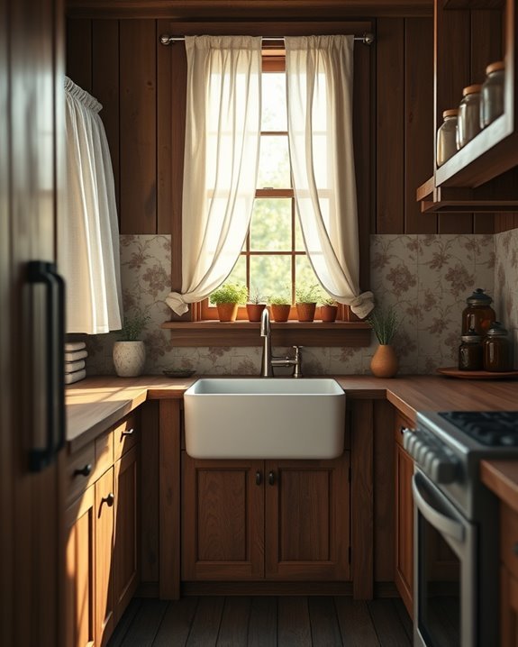 charming cottage window treatments