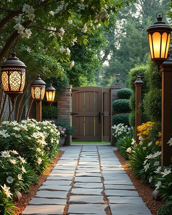 charming decorative lantern arrangements