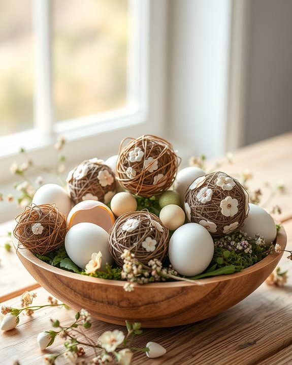charming decorative nesting balls
