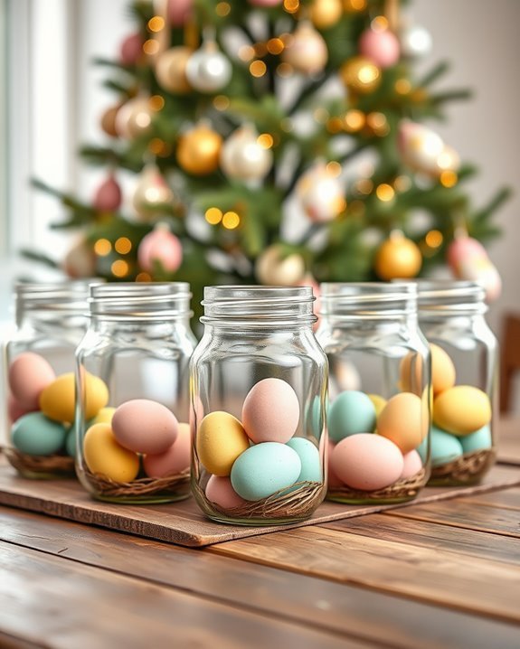 charming easter egg displays