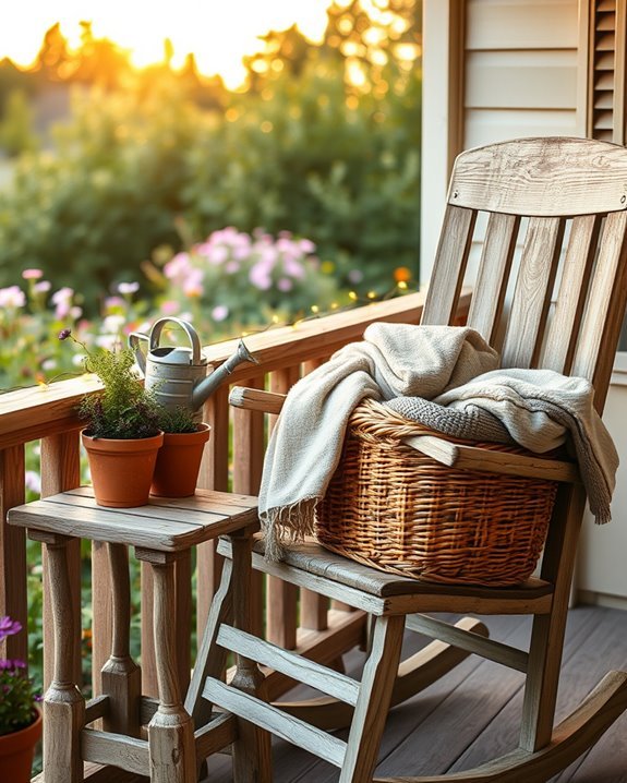 charming outdoor farmhouse retreat