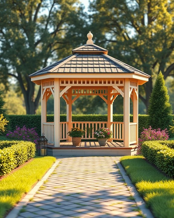 charming outdoor gazebo retreats