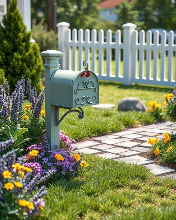 charming personalized mailbox designs