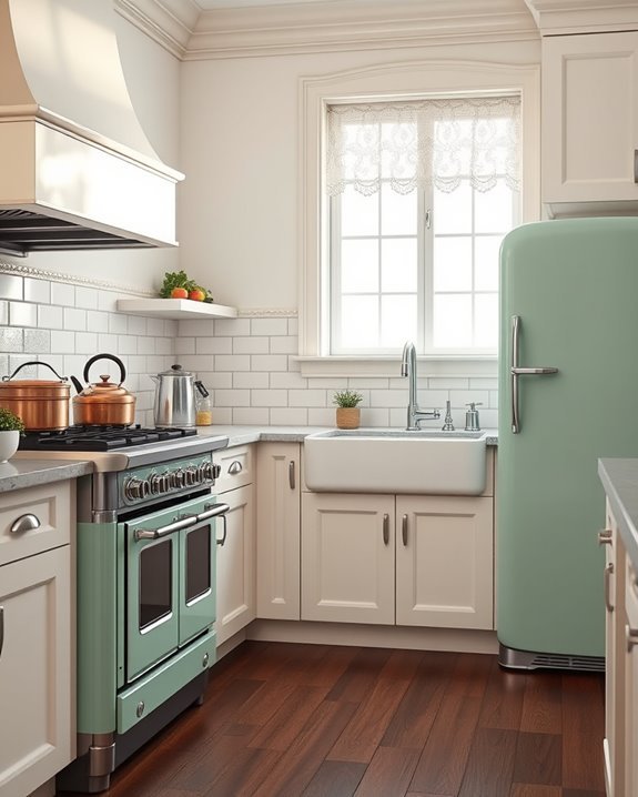 charming retro kitchen appliances