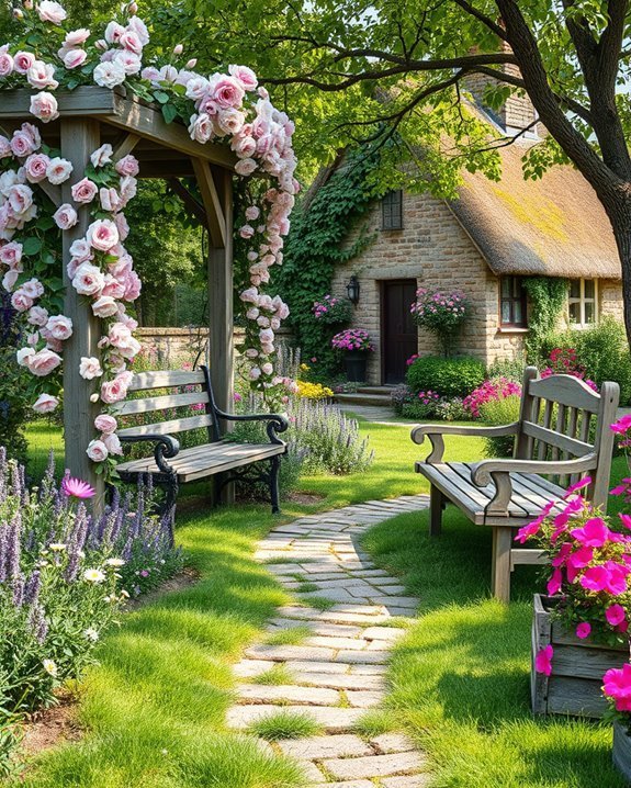 charming rustic garden retreat