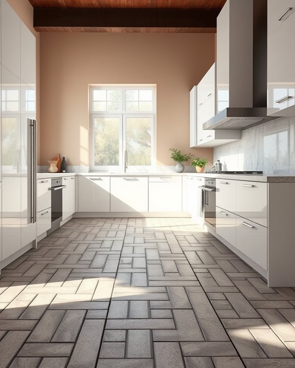 charming rustic grey tiles