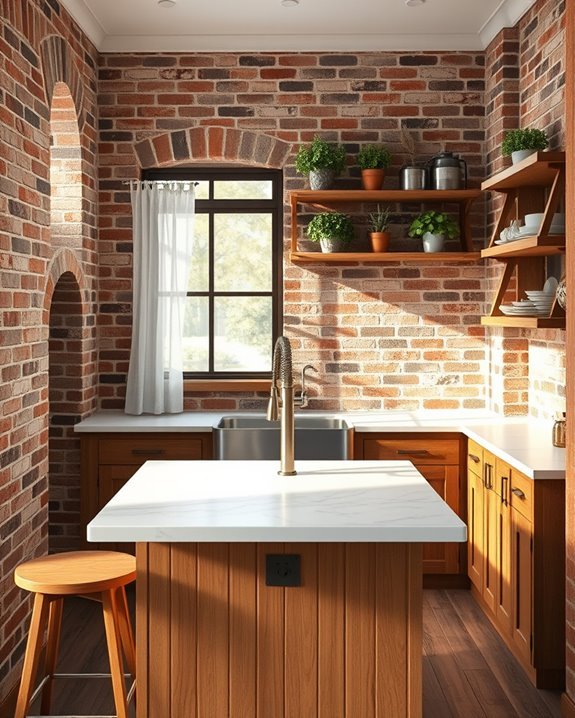 charming small kitchen accents