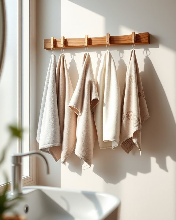 charming towel display ideas