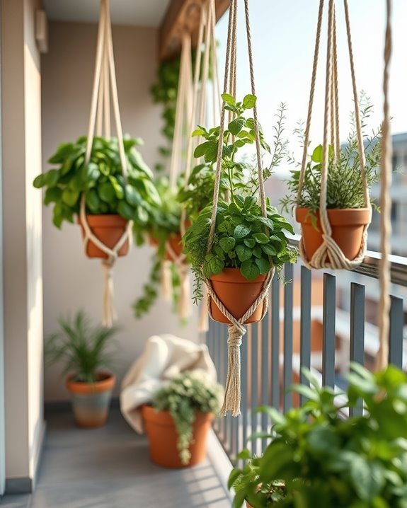 charming vertical herb garden