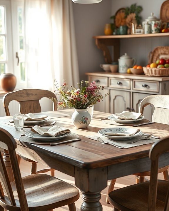 charming vintage dining accessories