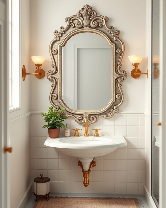 charming vintage mirror styles